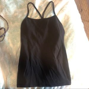 Lululemon black athletic top